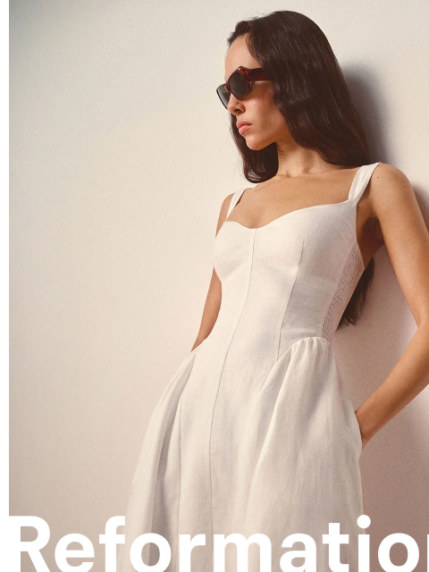 thereformation newsletter: NOT NOT SPRING