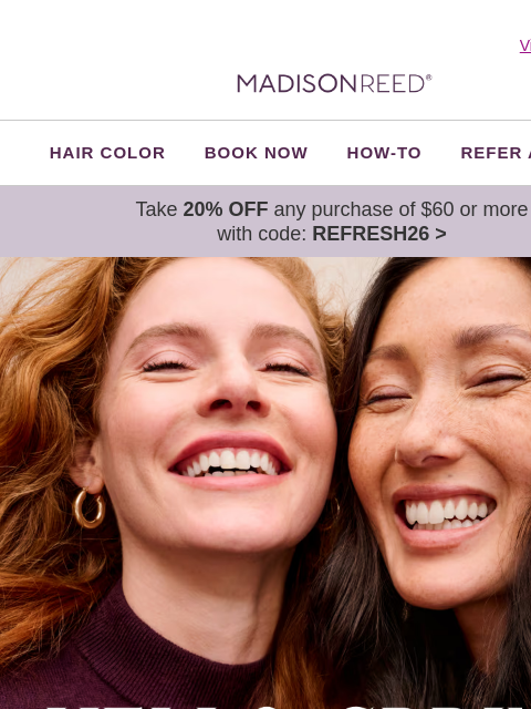 madison-reed newsletter: Is It Time for a Color Refresh, Beautiful?