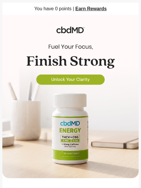 cbdmd newsletter: Conquer Your To-Do List & Feel Great
