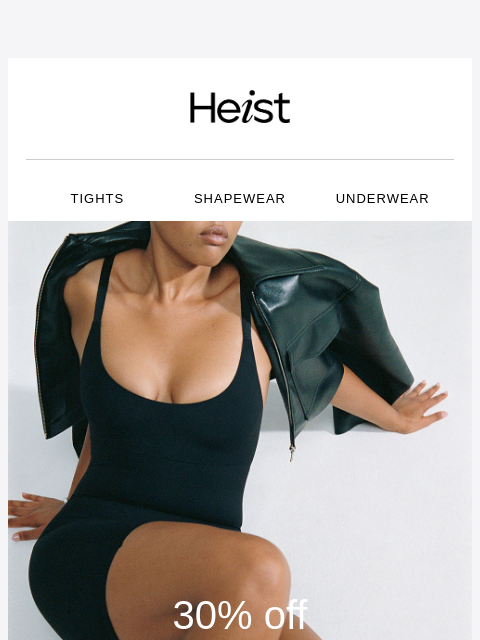 heist-studios newsletter: Last chance: 30% off