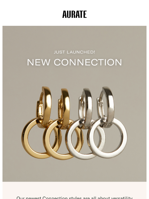 auratenewyork newsletter: NEW (!) CONNECTION