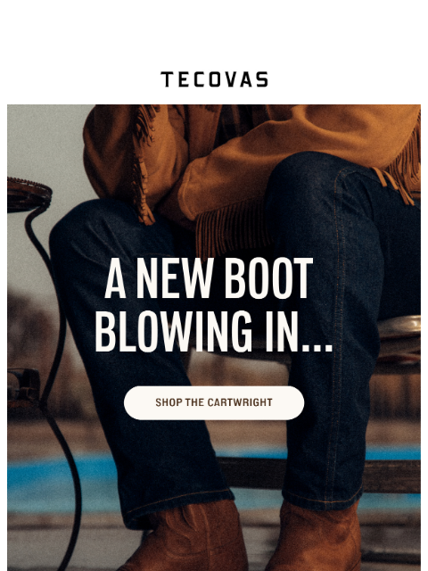 tecovas newsletter: Something NEW in the wind...