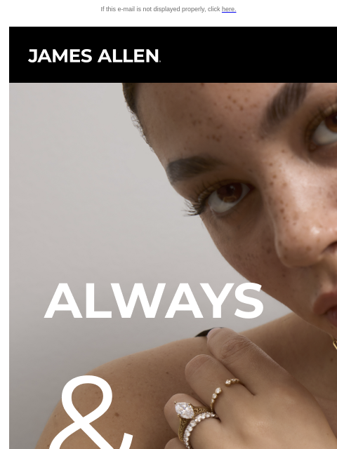 jamesallen newsletter: Our Engagement Rings Are Guaranteed For Life