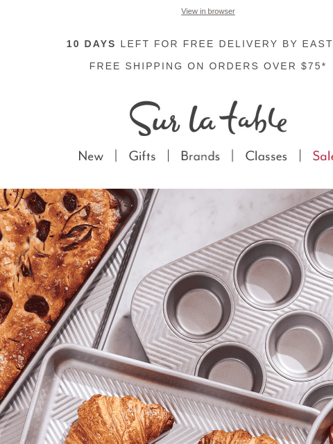 The Easter countdown has started. Save on bakeware & more with free delivery by 3/31!* ‌ ‌ ‌ ‌ ‌ ‌ ‌ ‌ ‌ ‌ ‌ ‌ ‌ ‌ ‌ ‌ ‌ ‌ ‌ ‌ ‌ ‌ ‌ ‌ ‌ ‌ ‌ ‌ ‌ ‌ ‌ ‌ ‌ ‌ ‌ ‌ ‌ ‌ ‌ ‌ ‌ ‌ ‌ ‌ ‌ ‌ ‌ ‌ ‌ ‌ ‌ ‌ ‌ ‌ ‌