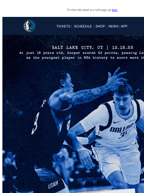 mavsmail newsletter: Exclusive Autographed Coop Rookie Bobble?