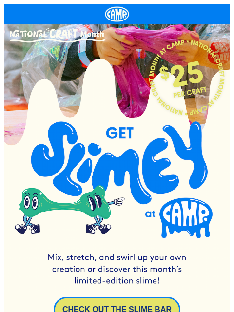 camp newsletter: Add this to your Spring Break calendar 🗓️