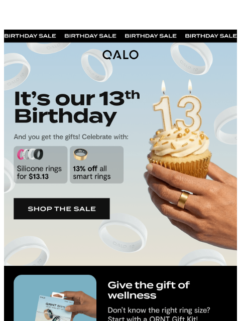 qalo newsletter: It’s our birthday. Your gift’s inside 🎁