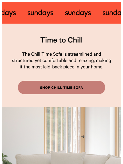 sundays-company newsletter: See you on the sofa  🛋️