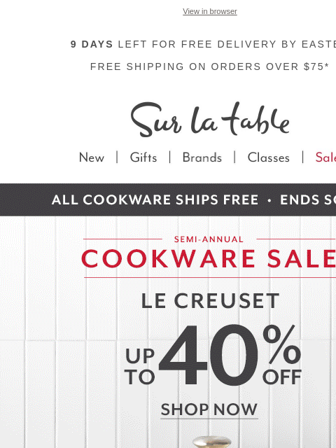 Deals this good only happen twice a year. Save on All-Clad, Le Creuset and more. ‌ ‌ ‌ ‌ ‌ ‌ ‌ ‌ ‌ ‌ ‌ ‌ ‌ ‌ ‌ ‌ ‌ ‌ ‌ ‌ ‌ ‌ ‌ ‌ ‌ ‌ ‌ ‌ ‌ ‌ ‌ ‌ ‌ ‌ ‌ ‌ ‌ ‌ ‌ ‌ ‌ ‌ ‌ ‌ ‌ ‌ ‌ ‌ ‌ ‌ ‌ ‌ ‌ ‌ ‌ ‌ ‌ ‌ ‌ ‌