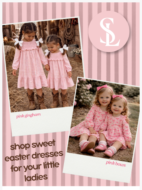 spearmintlove newsletter: Dresses She'll Adore This Easter! 🐰