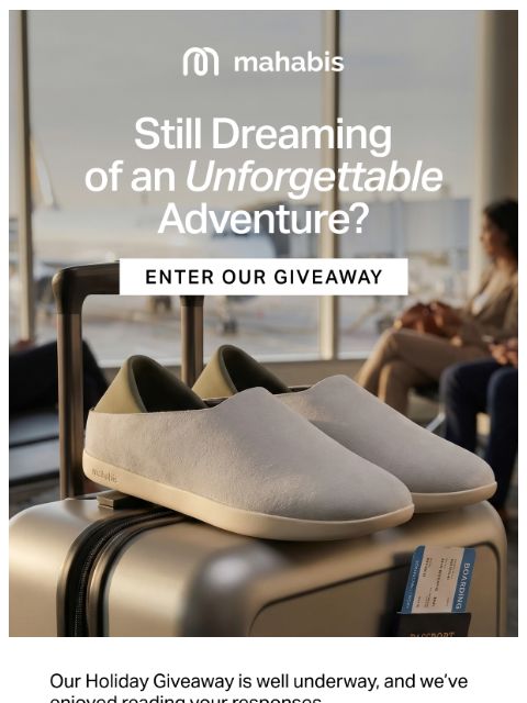 mahabis newsletter: £1,000 Towards Your Dream City Break