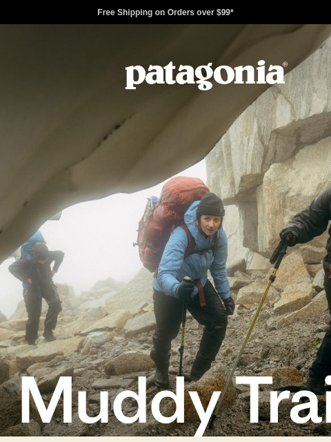 patagonia newsletter: It’s raining outside your jacket