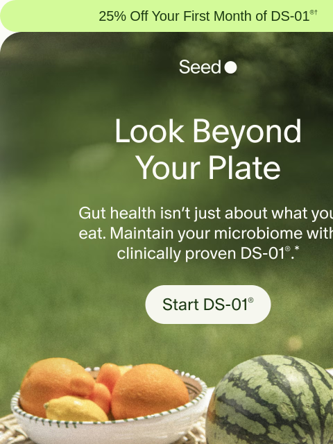 seed newsletter: Good bacteria, inside.