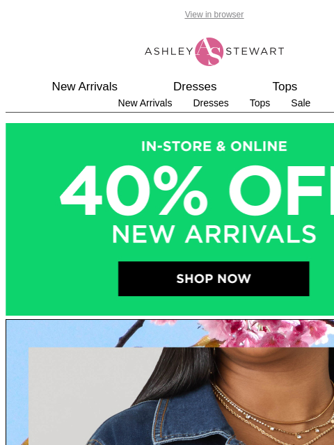 ashleystewart newsletter: You’ve got weekend plans 🤝 we’ve got weekend look...