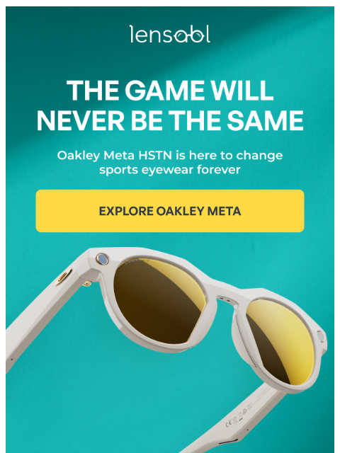 lensabl newsletter: Performance eyewear meets AI