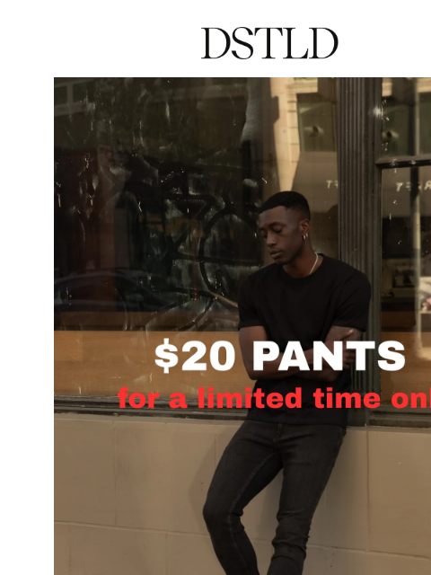 shopifyemail newsletter: Friday the 13th Sale- $20 Bottoms 👕