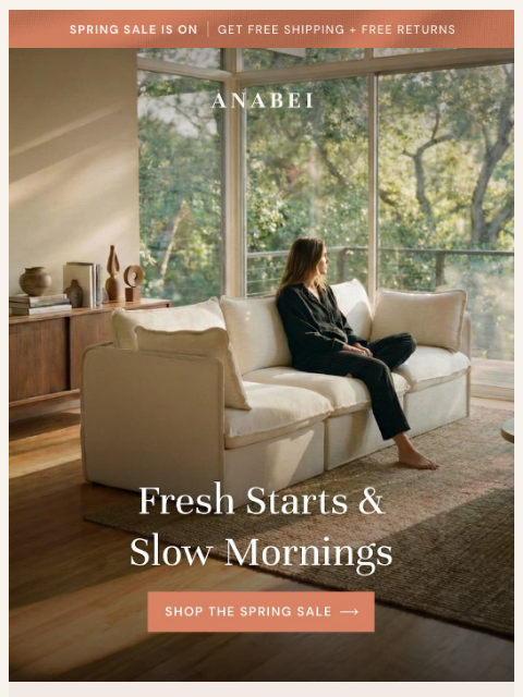 anabei newsletter: The feeling of a new season 🌷