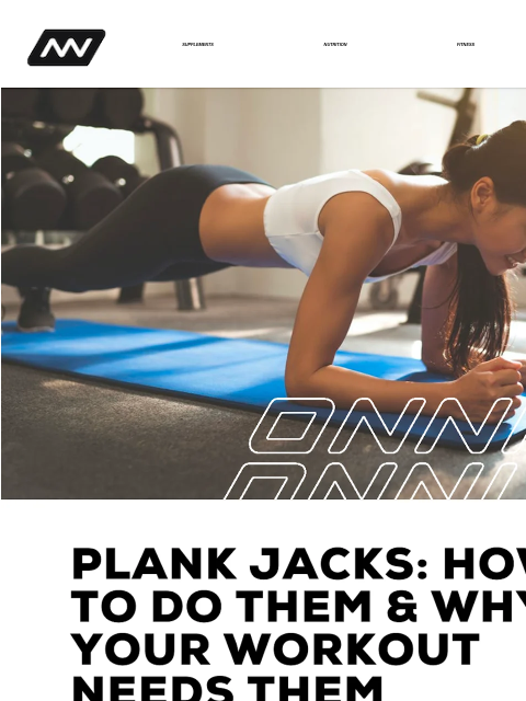 Plank jacks build cardio capacity while also developing strength and stability... SUPPLEMENTS NUTRITION FITNESS APPAREL If you've been curious about steel mace training but don't know where to