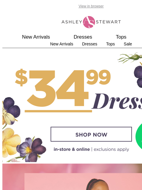 ashleystewart newsletter: SPOTLIGHT ON: Dresses for moody weather ☀️🌧️