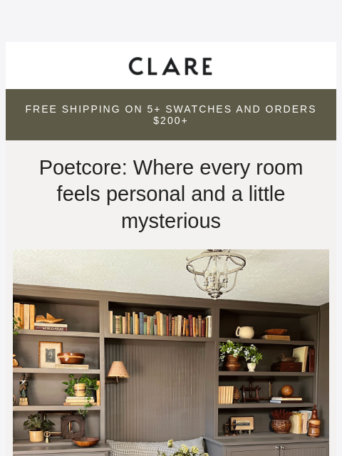 clare newsletter: Poetcore: The moody color aesthetic everyone’s sav...