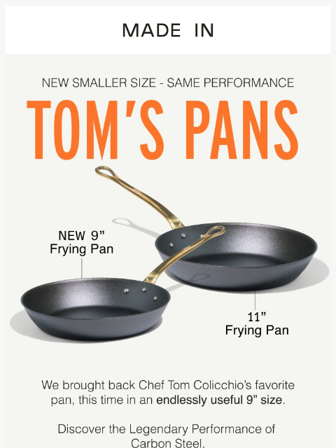 madeincookware newsletter: 🔥 Twice sold out. Back by demand.