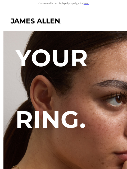 jamesallen newsletter: An Engagement Ring Worthy of Her
