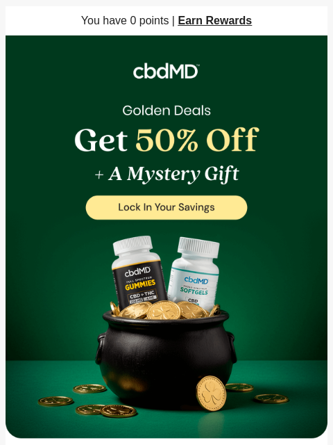 cbdmd newsletter: Don't Miss This Golden Opportunity