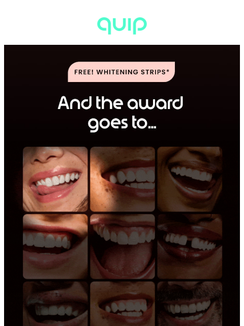 getquip newsletter: Is your 👄 red-carpet worthy?