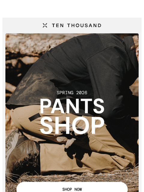 tenthousand newsletter: 3 Pants Every Guy Needs