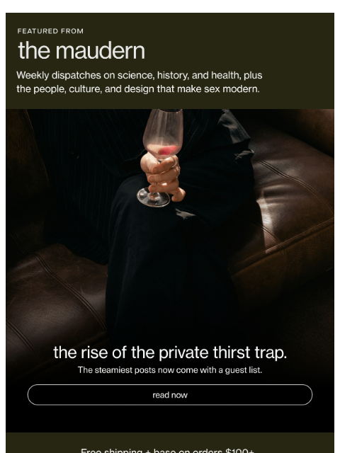 getmaude newsletter: the maudern.