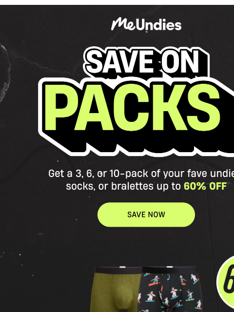 meundies newsletter: Your Lowest Price Per Pair