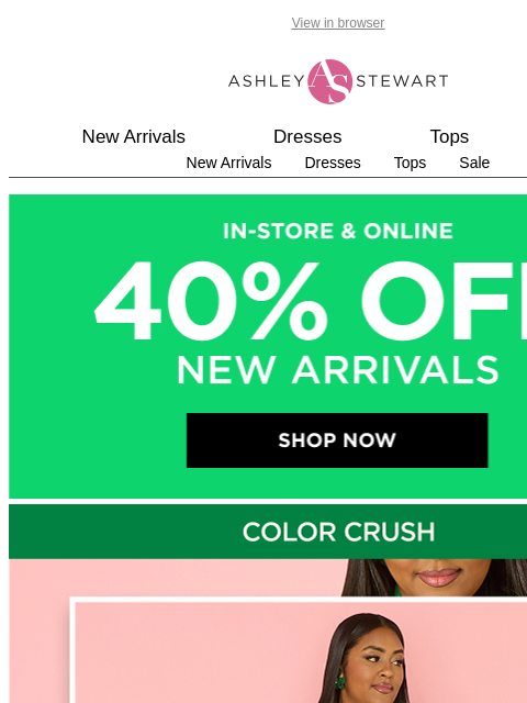 ashleystewart newsletter: GO GREEN ☘💚 🌱