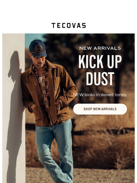 tecovas newsletter: NEW IN: Men's and Women's