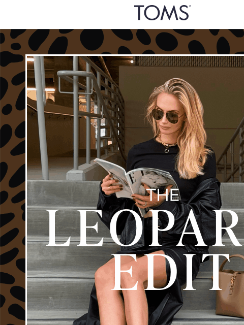 toms newsletter: Show Off Your Wild Side