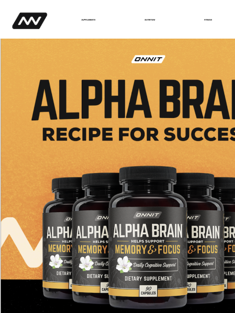 Celebrate National Brain Awareness Week and Sleep Week with Onnit, learn the recipe for success, and enhance your workout with the plank jack! SUPPLEMENTS NUTRITION FITNESS APPAREL The premium member