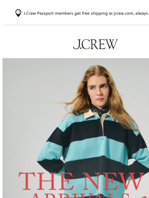 jcrew newsletter: Add to cart: must-have spring new arrivals