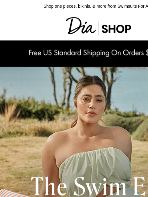 dia newsletter: Up to 50% off Most-Hearted Swim 👙​