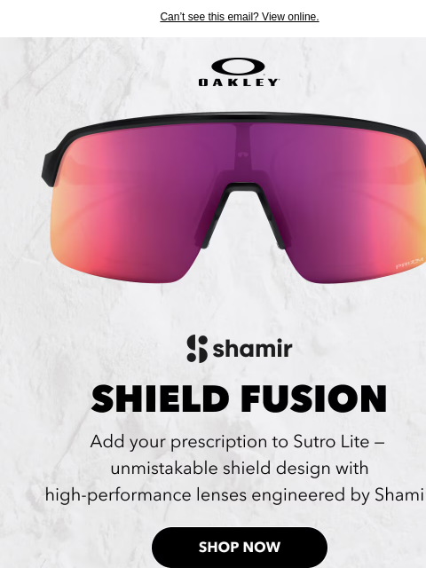 oakley newsletter: Add Your Prescription To Sutro Lite