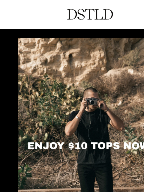 shopifyemail newsletter: Sunday $10 Tops! 👕