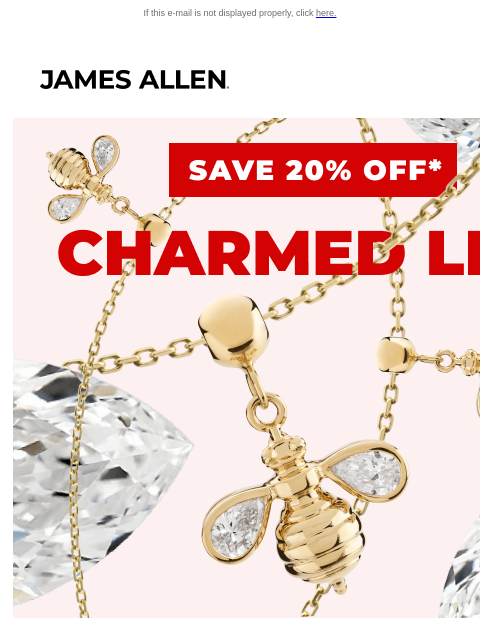 jamesallen newsletter: 20% Off* Fine Jewelry Charms: Treat Yourself to a ...