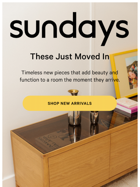 sundays-company newsletter: Guess what just arrived