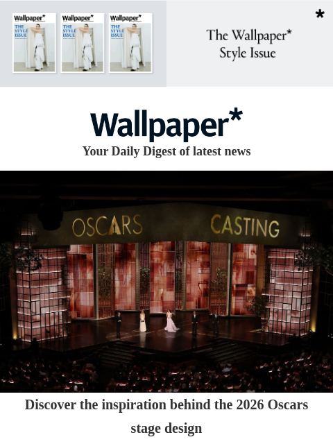 futureplc newsletter: The story behind the Oscars stage design