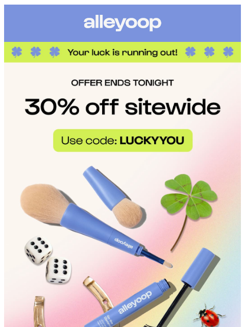 meetalleyoop newsletter: Your luck is running out … ⌛🍀