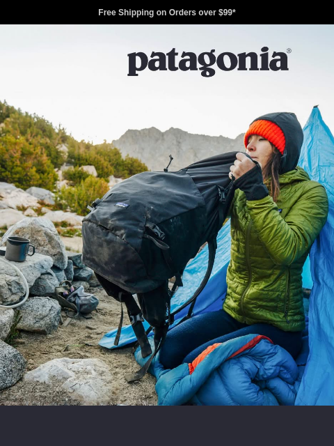 patagonia newsletter: Technical insulation for lightweight warmth