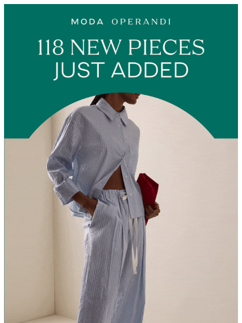 modaoperandi newsletter: Your weekly refresh is here