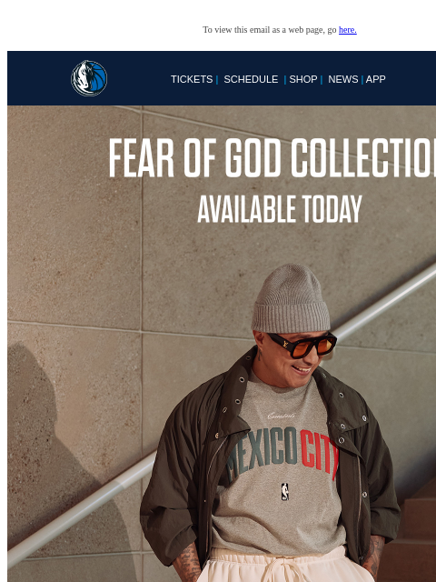 mavsmail newsletter: Just Dropped: Mexico City Vibes 🇲🇽