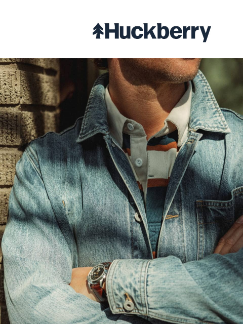 huckberry newsletter: Introducing: The Selvedge Denim Chore Jacket