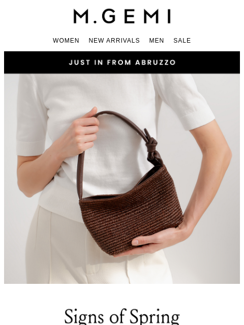 mgemi newsletter: New In Raffia: The Attilia