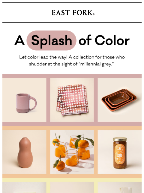 eastfork newsletter: A splash of color 🌈