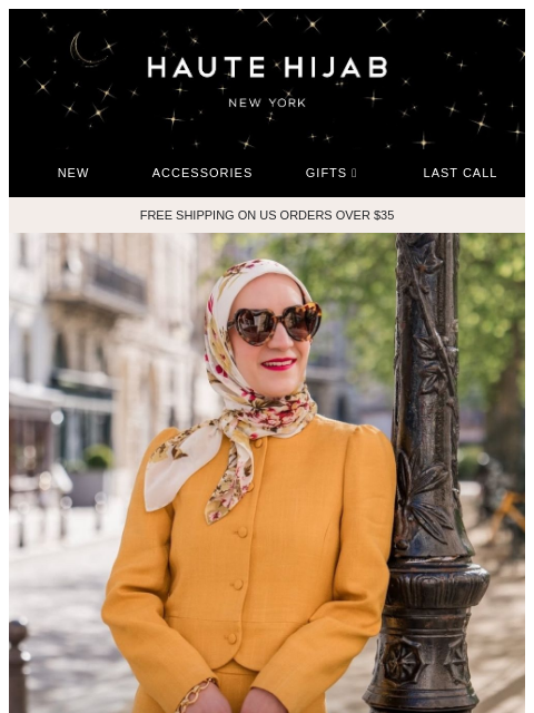 hautehijab newsletter: Florals...for spring? 🌸